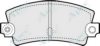 TALBO 30666300 Brake Pad Set, disc brake
